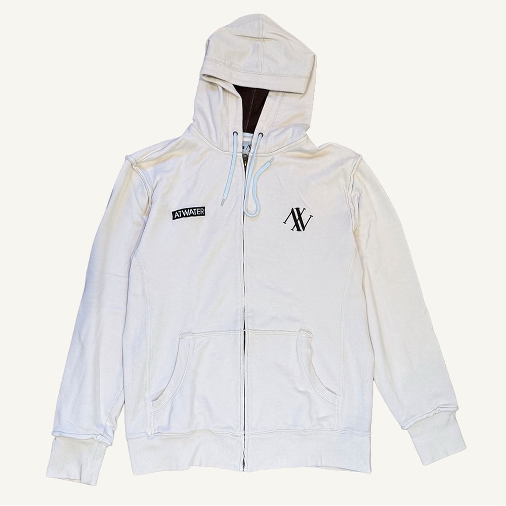 Atwater Zip Hoodie Ivory XL Skate Streetwear